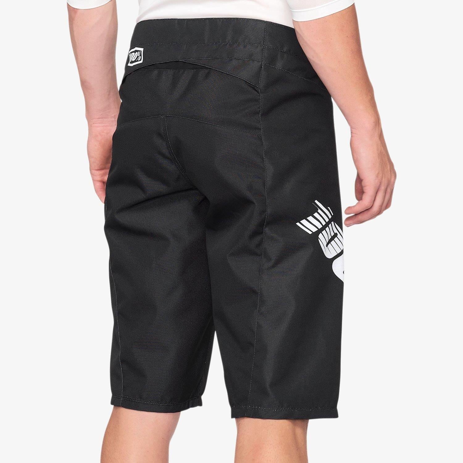 100% R-Core Race Shorts - Black - Image 2