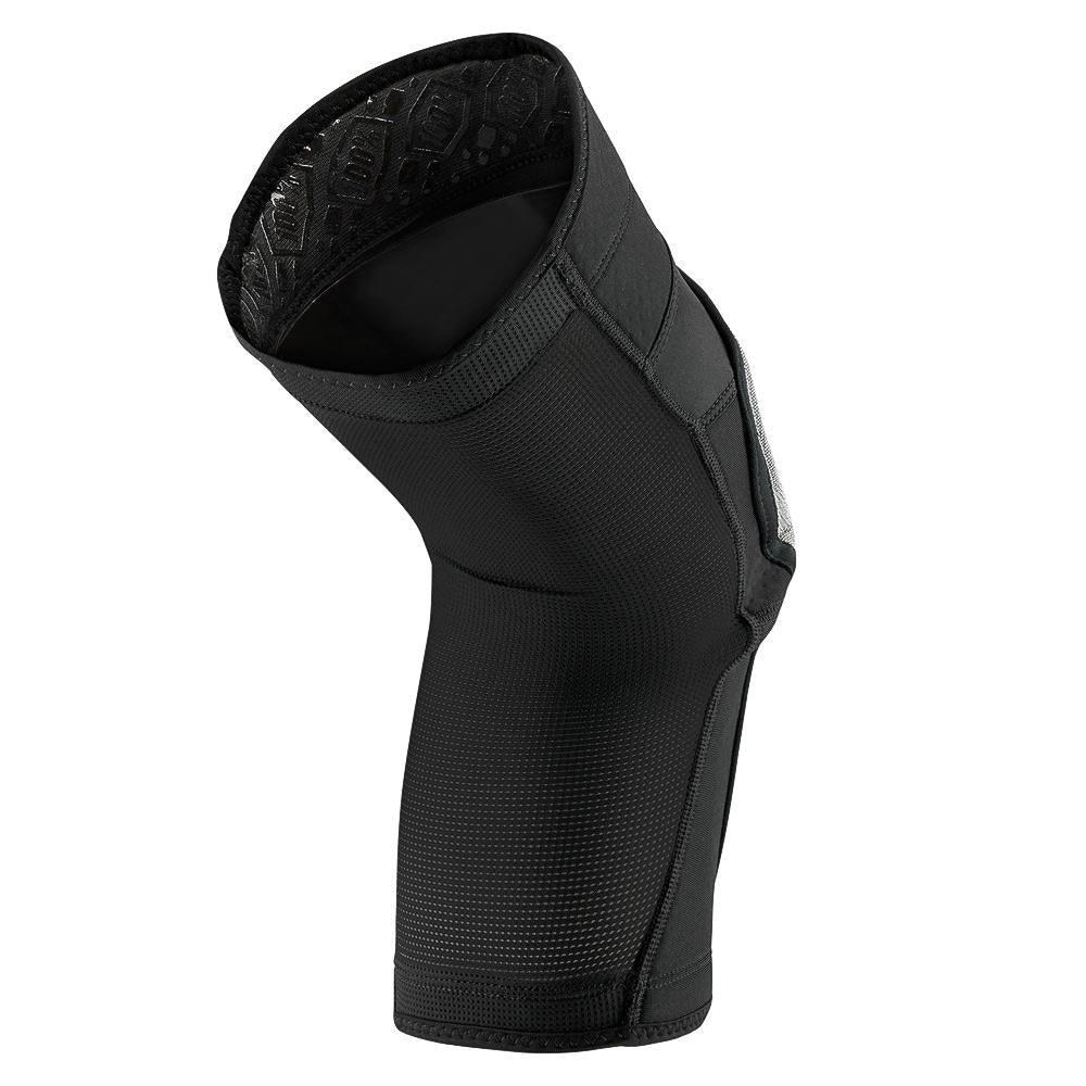 100% Ridecamp Knee Pads - Black/Grey - Image 2
