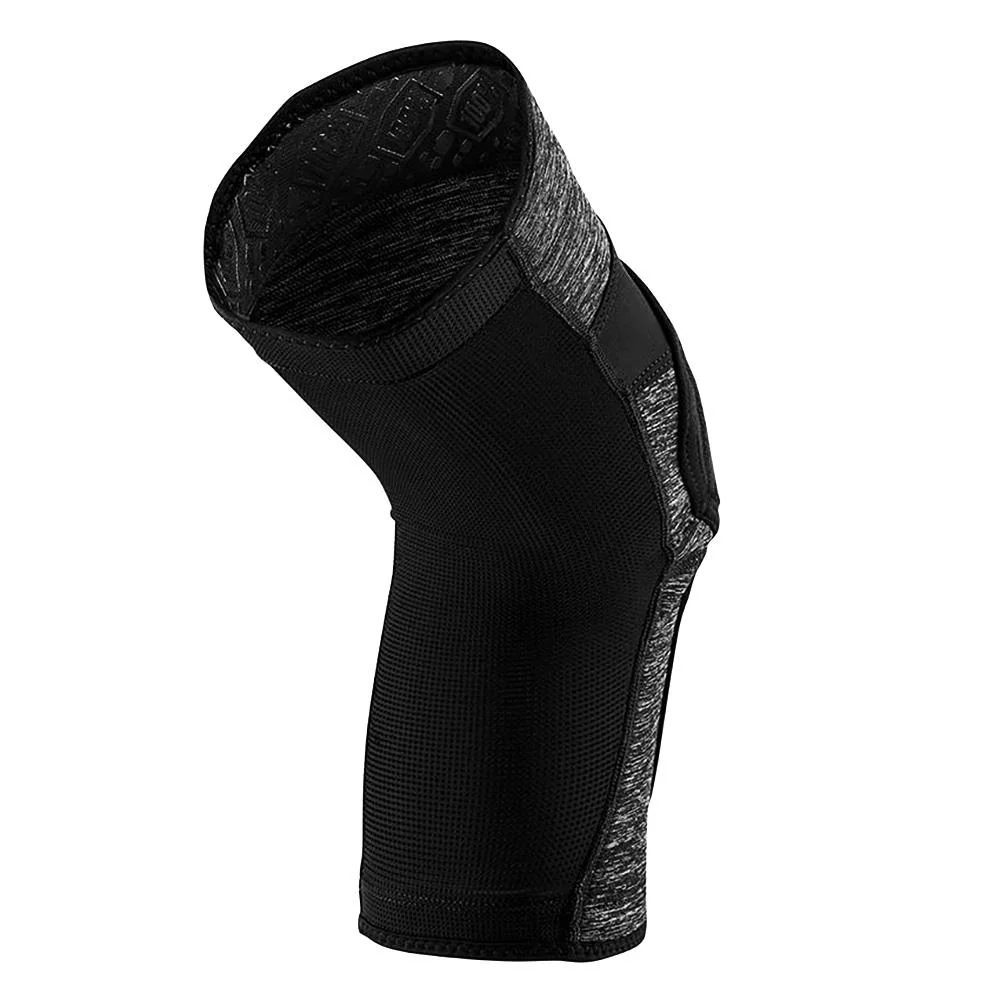 100% Ridecamp Race Knee Guards - Grey/Heather/Black - Image 2