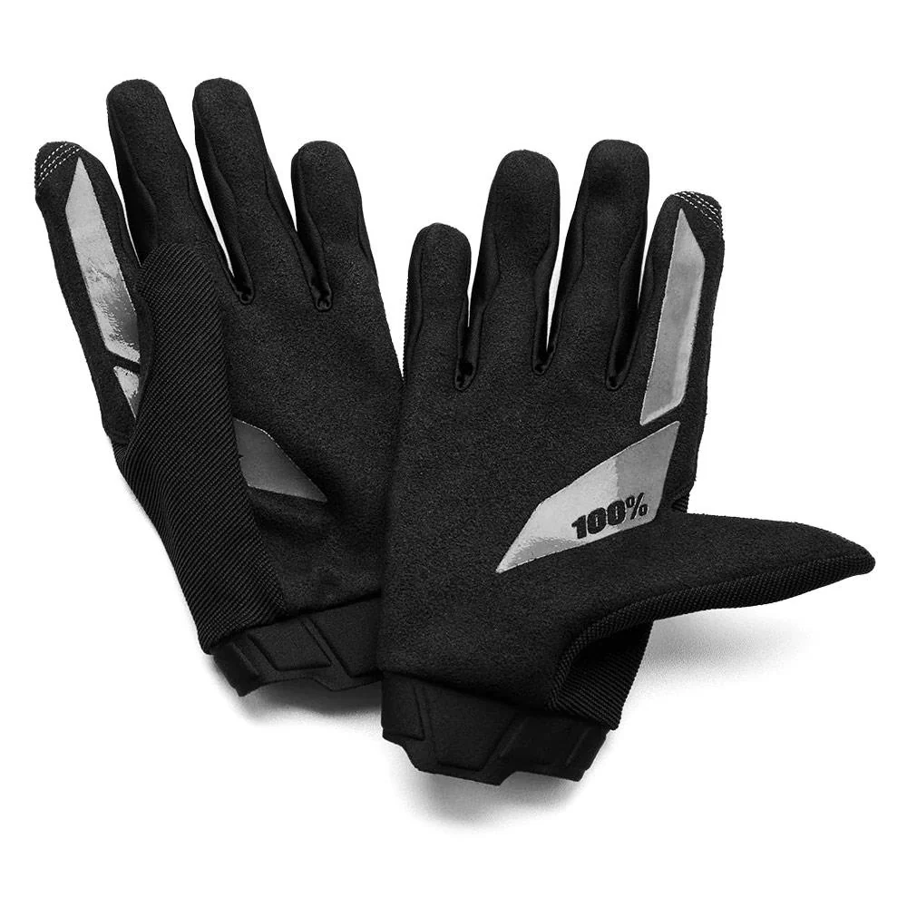 100% Ridecamp Youth Gloves - Black - Image 2