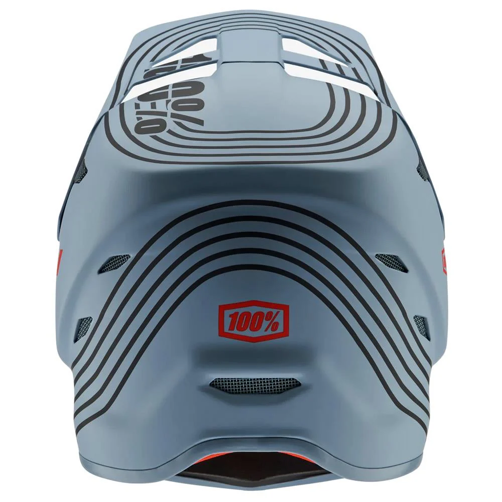 100% Status Race Helmet - Caltec/Grey - Image 3