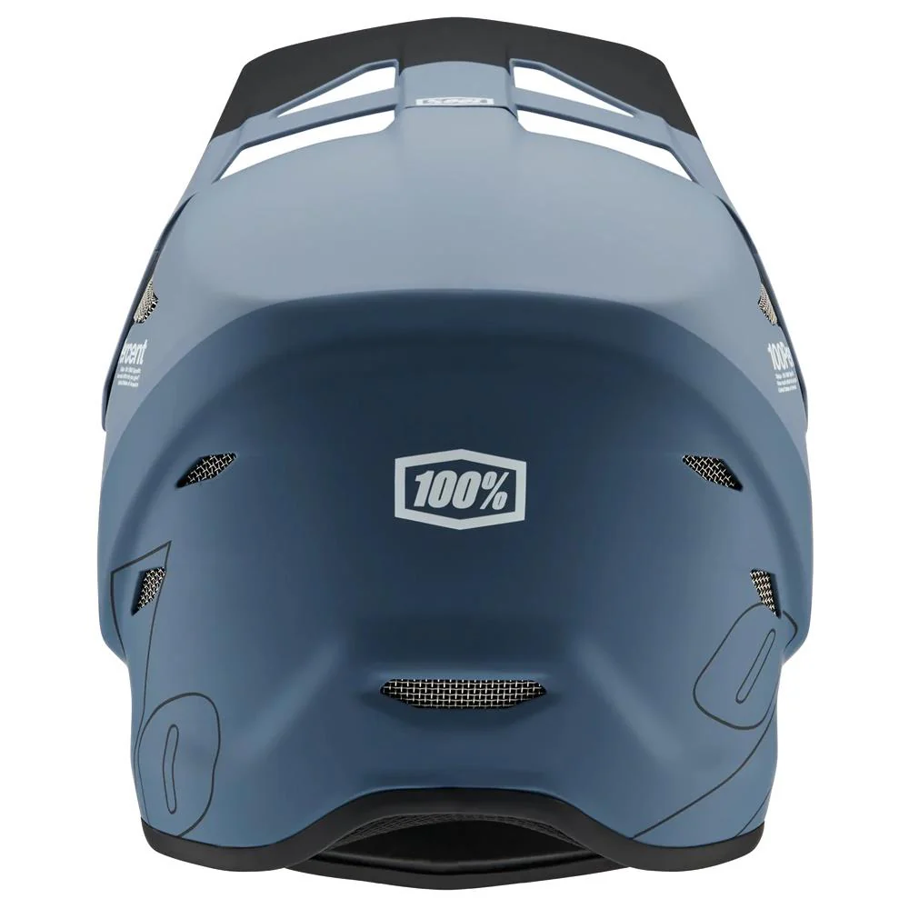 100% Status Race Helmet - Drop/Steel Blue - Image 3