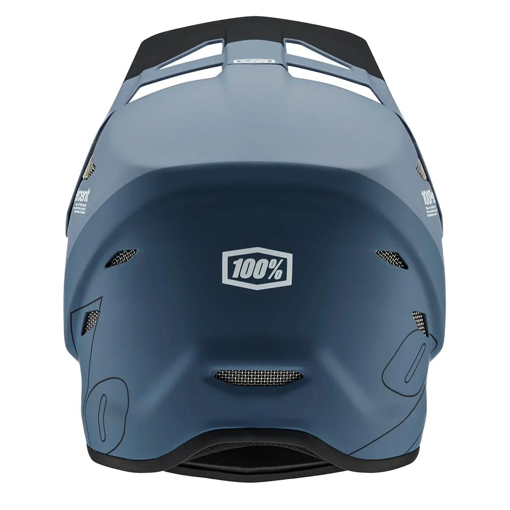 100% Status Youth Race Helmet - Drop/Steel Blue - Image 4