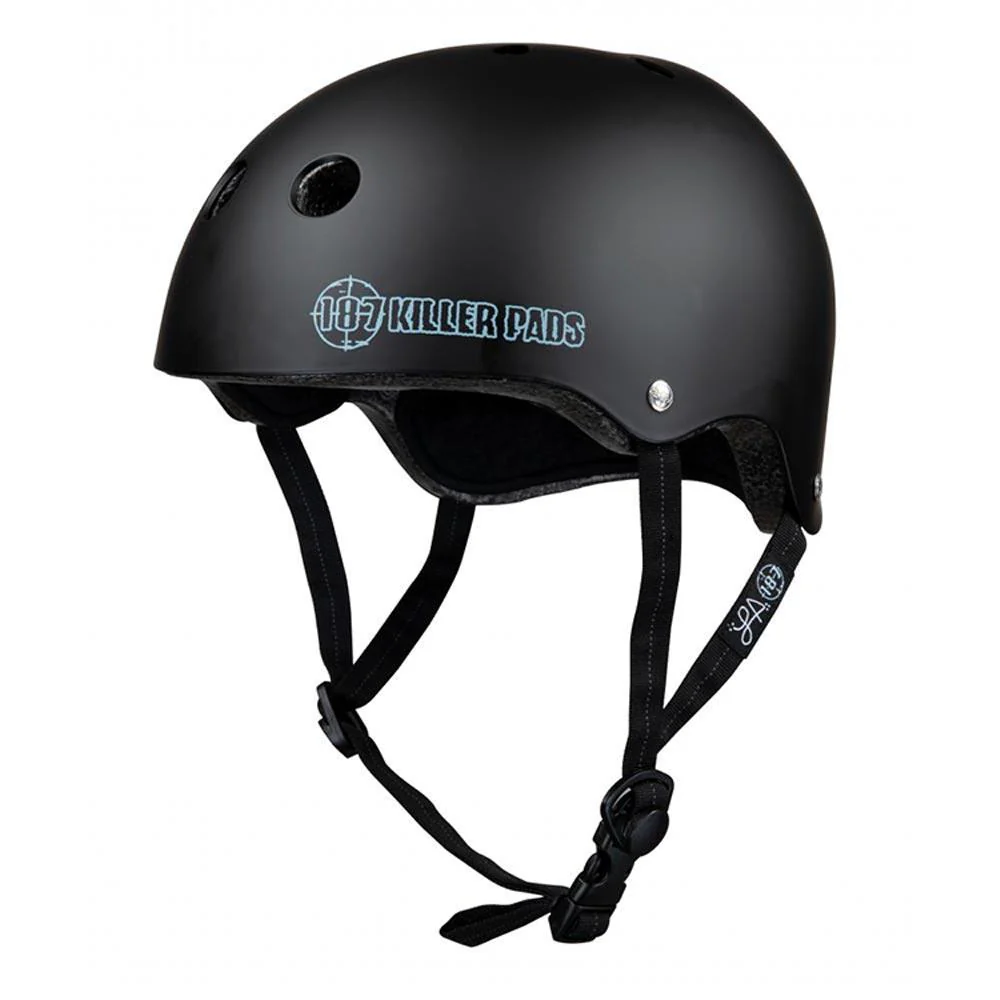 187 Killer Pads Certified Helmet - Lizzie Black/Floral - Image 2
