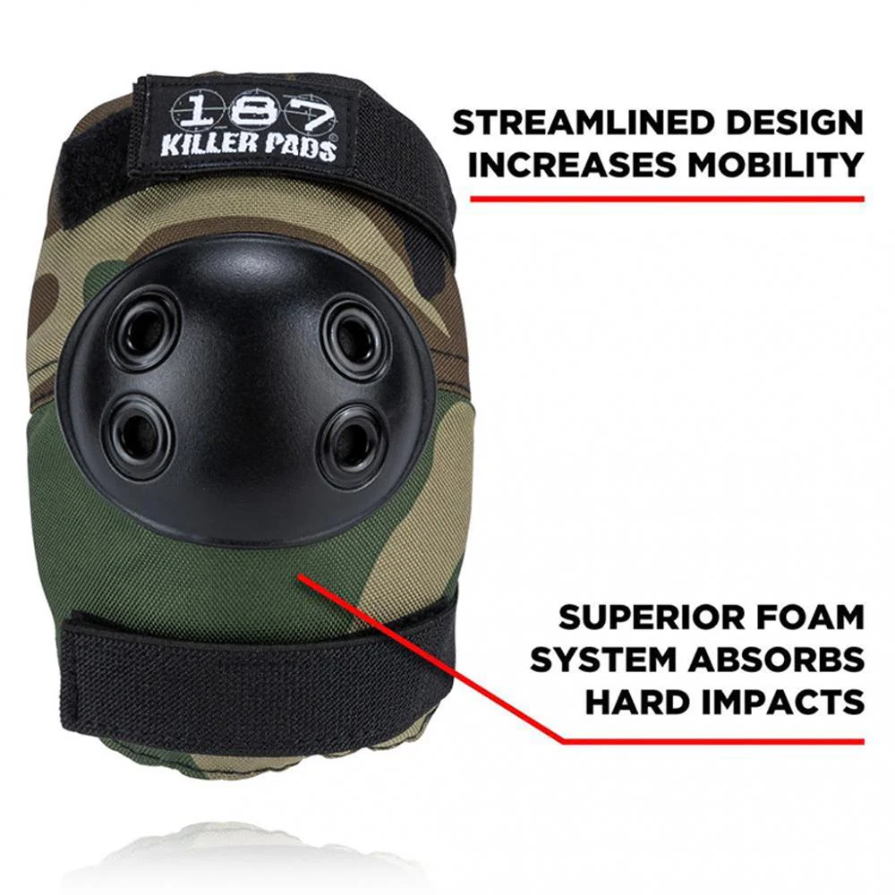 187 Killer Pads Combo Pack Knee and Elbow - Camo - Image 3