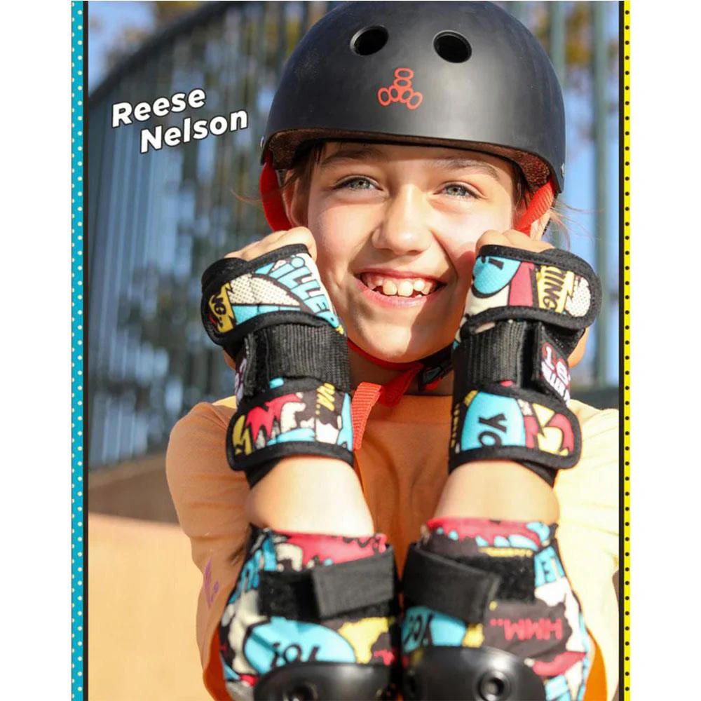 187 Killer Pads Jr. Six Pack Set - Comic Multi - Image 5