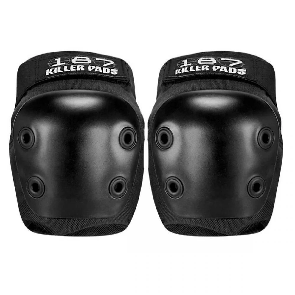 187 Killer Pads OSFA Jr. Six Pack Set - Black - Image 3