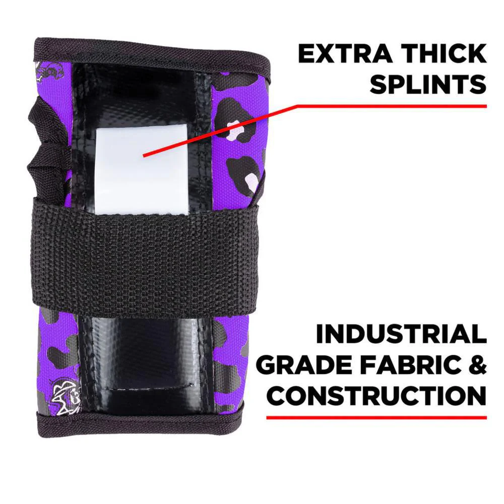 187 Killer Pads OSFA Jr. Six Pack Set - Staab Purple - Image 4