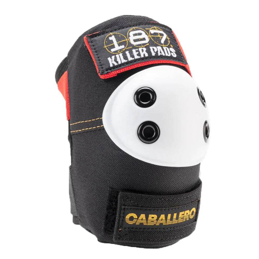 187 Killer Pads Six Pack Set - Caballero Black/Red/Gold - Image 3