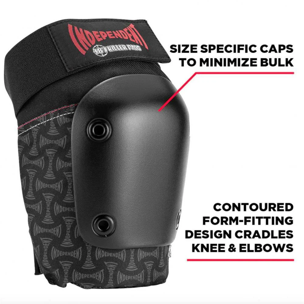 187 x Independent Killer Pads - Adult Combo Pack Knee and Elbow - Image 2
