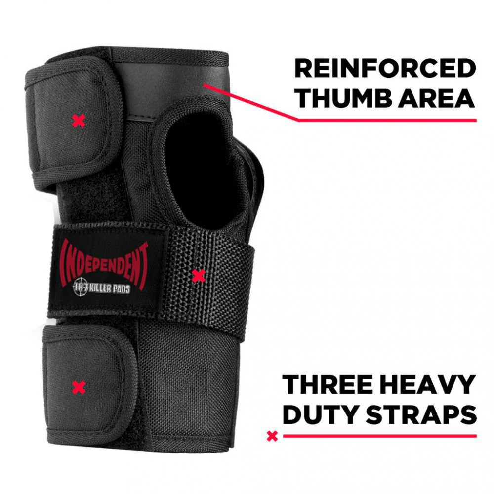 187 x Independent Killer Pads - Jr. Six Pack Set - Black - Junior - Image 4