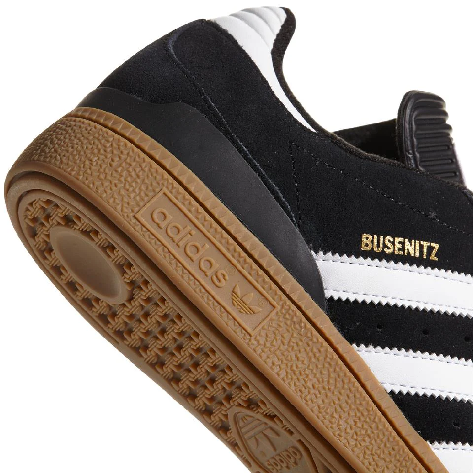 Adidas Busenitz Pro Shoe - Core Black/ White/ Gold Metallic - Image 3
