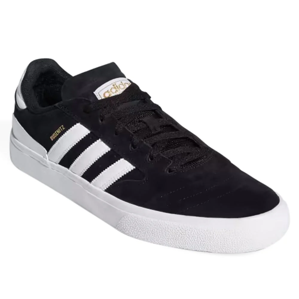 Adidas Busenitz Vulc II Shoes - Core Black/Flat White/Gum - Image 4