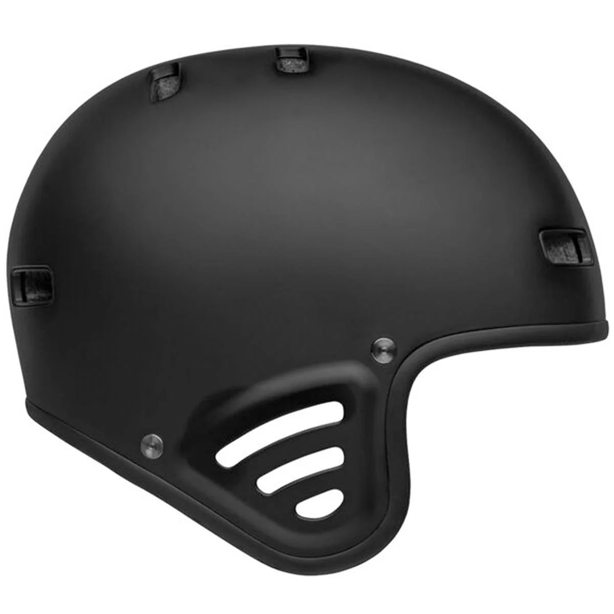 Bell Racket Dirt/Skate Helmet - Solid Matt Black - Image 3