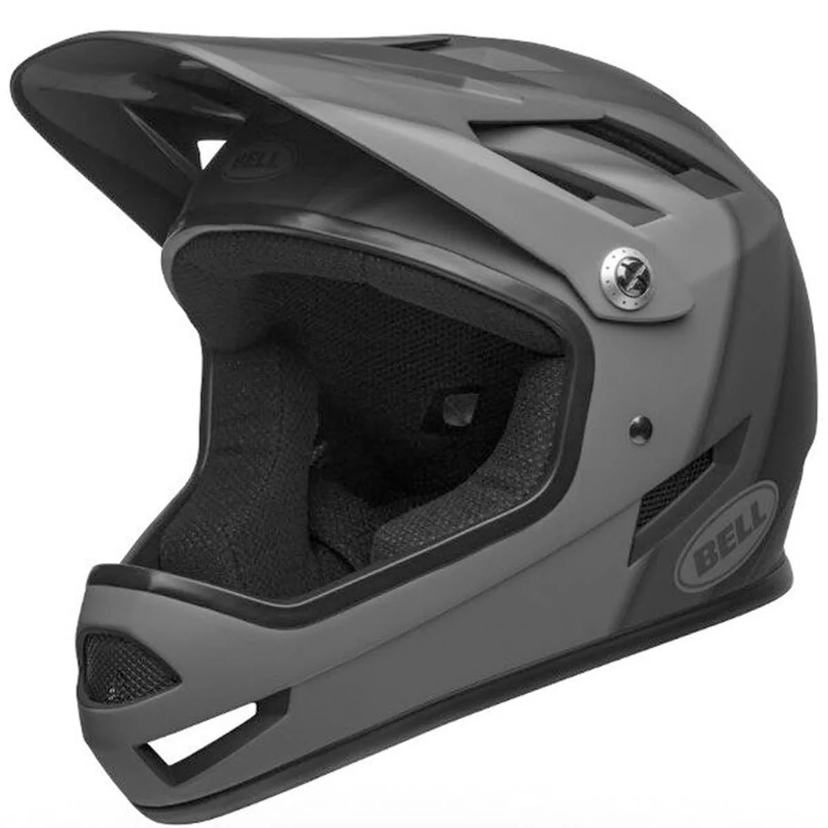 Bell Sanction Full Face Helmet - Matt Black - Image 3