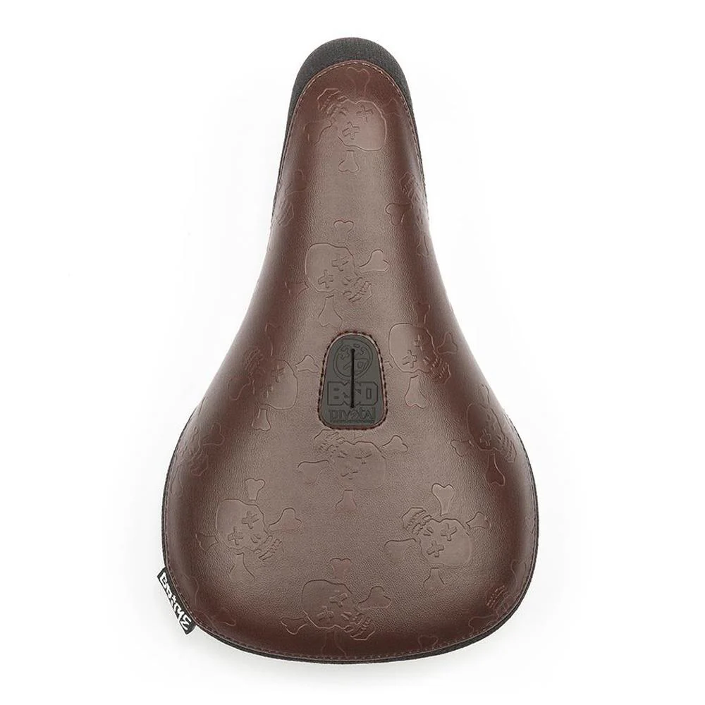 BSD Grime Skull Repeat Fat Pivotal Seat - Brown - Image 4