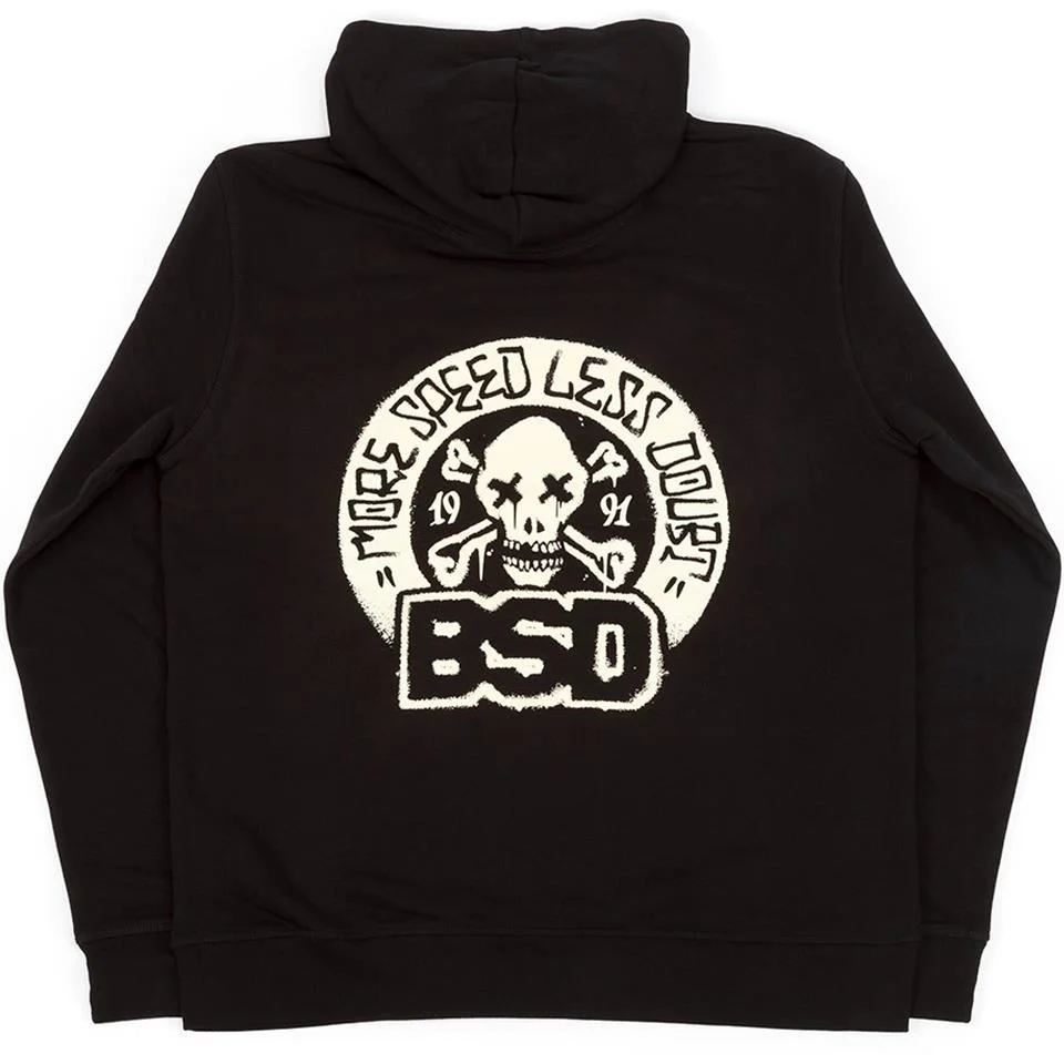 BSD More Speed Pullover Hoodie - Black - Image 2