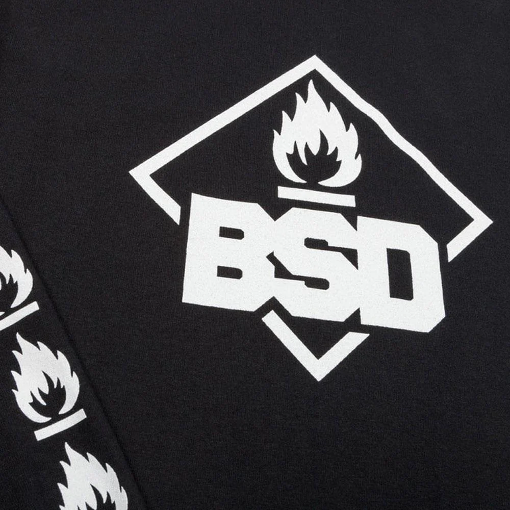 BSD Roastin Long Sleeve T-shirt - Black - Image 2