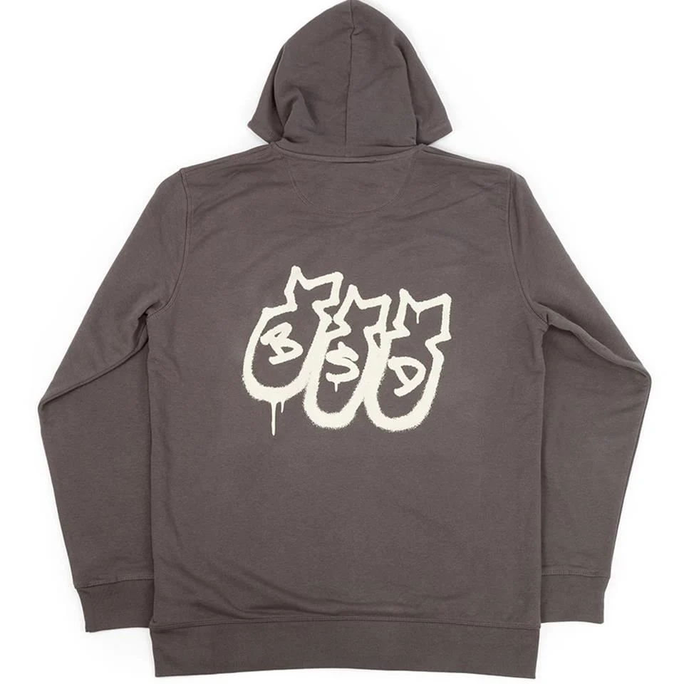 BSD Second Strike Zip Up Hoodie - Graphite - Image 2