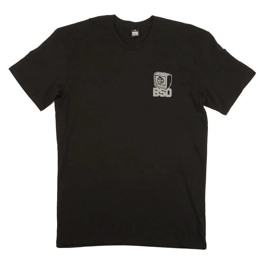 BSD Switched On T-shirt - Black - Image 2
