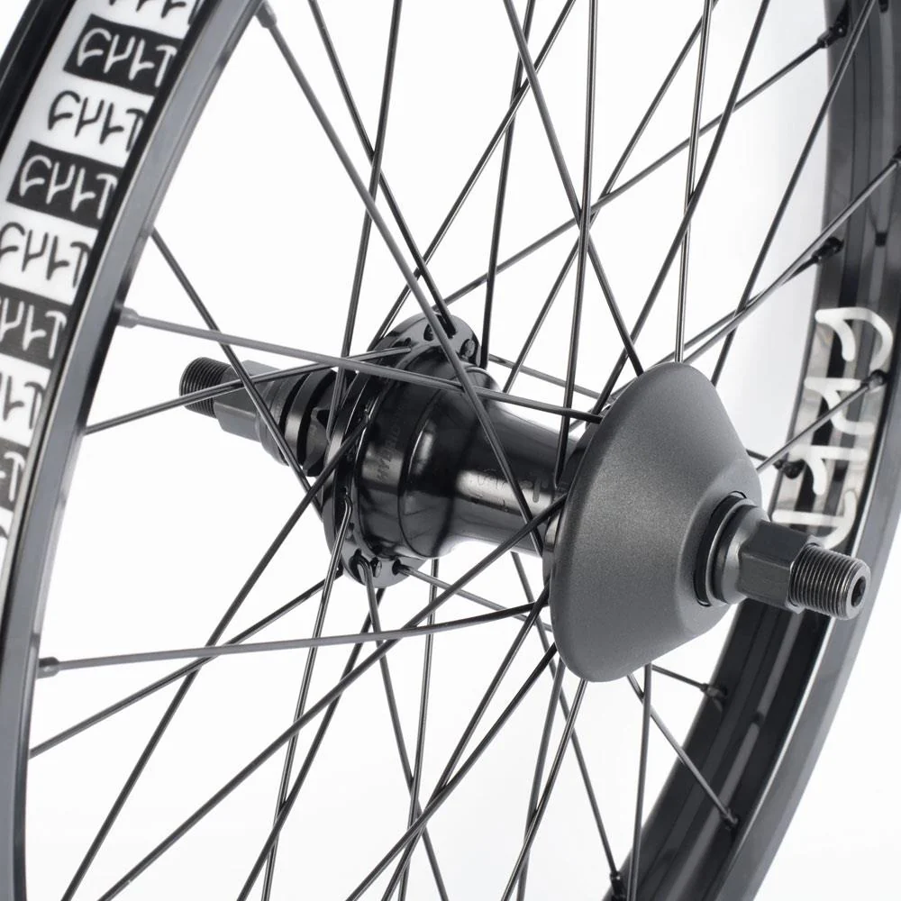 Cult Crew Hybrid V2 Freecoaster Wheel - Black - RHD - Image 2