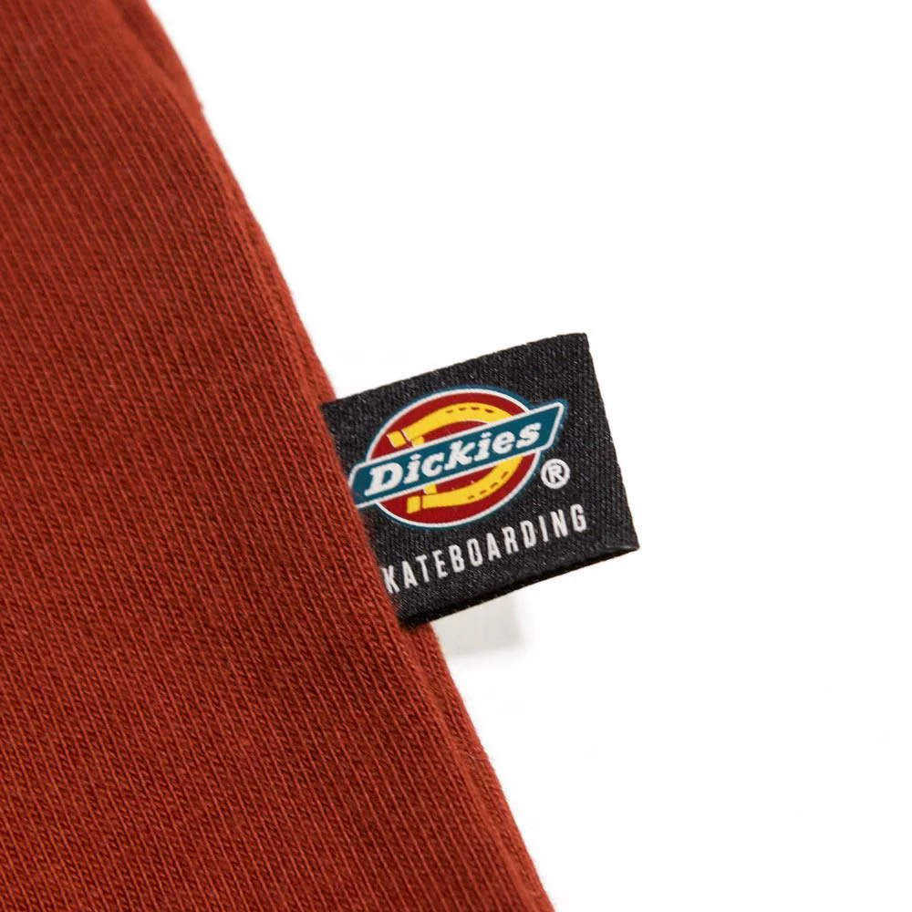 Dickies Scott City Long Sleeve T-Shirt - Fired Brick - Image 3