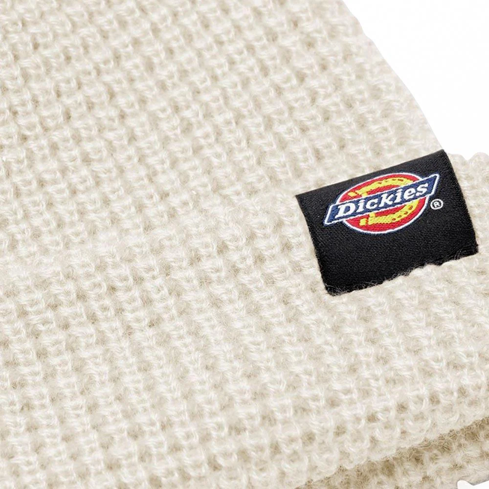 Dickies Woodworth Waffle Beanie - Ecru - Image 2