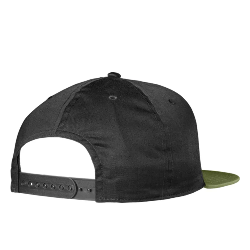 Etnies Corp Snapback Cap - Black/Olive - Image 2