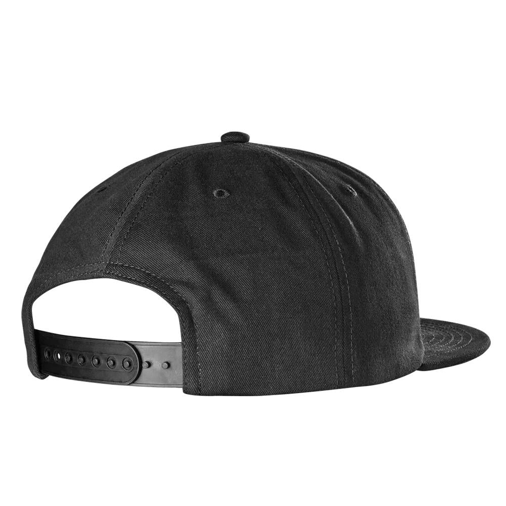 Etnies Icon Embroidery Snapback Cap - Black - Image 2