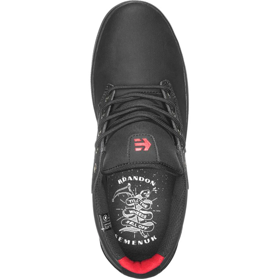 Etnies Jameson Mid Crank - Dark Grey/Black/ Red - Image 3