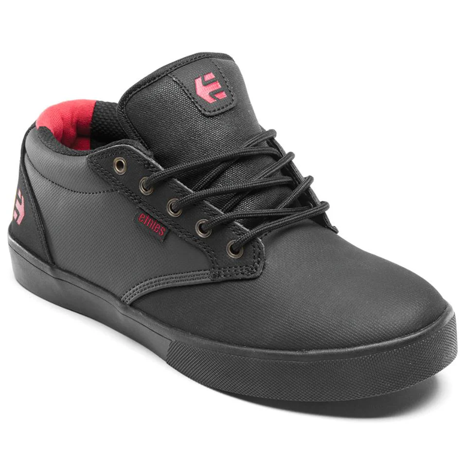 Etnies Jameson Mid Crank - Dark Grey/Black/ Red - Image 4