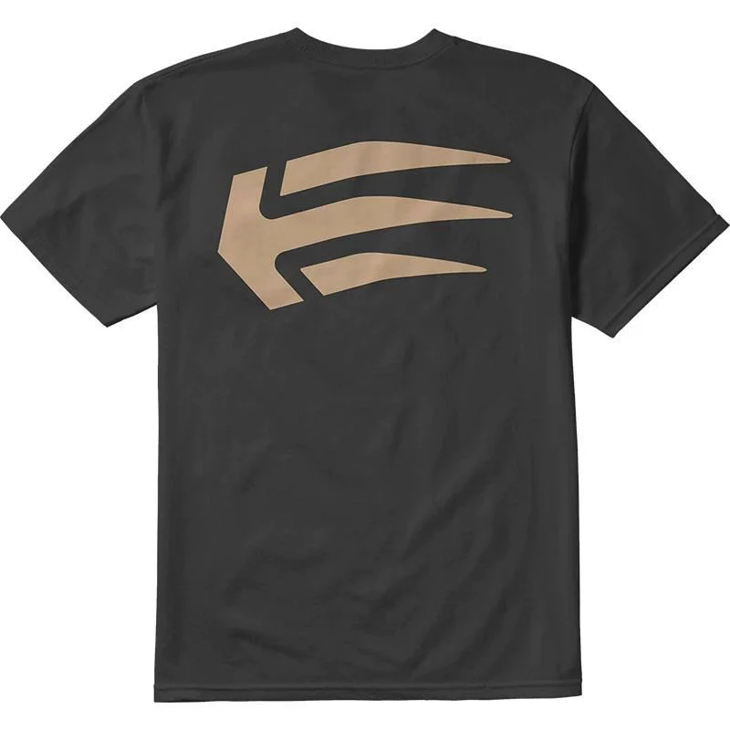 Etnies Joslin T-shirt - Black/Tan - Image 2