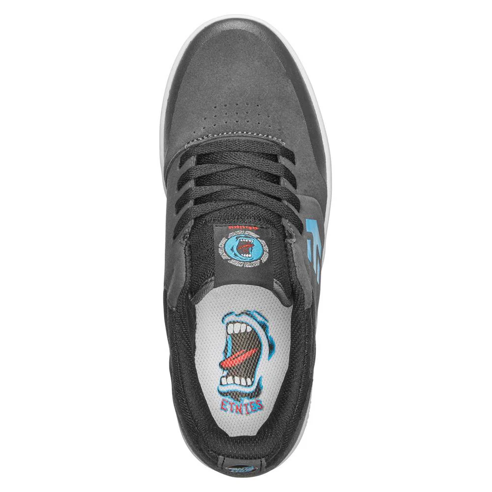 Etnies Kids Marana x Santa Cruz - Grey/Black/Blue - Image 2