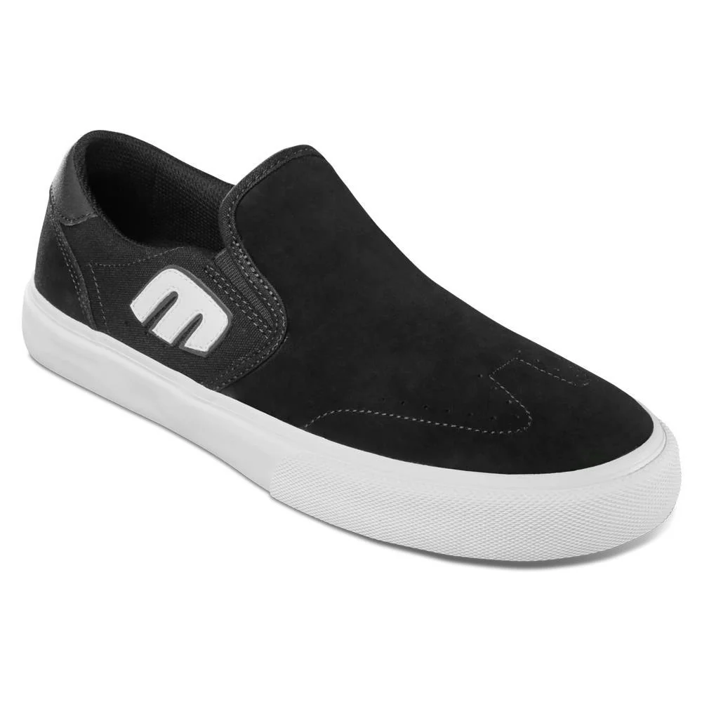 Etnies Lo-Cut Slip - Black/White - Image 2