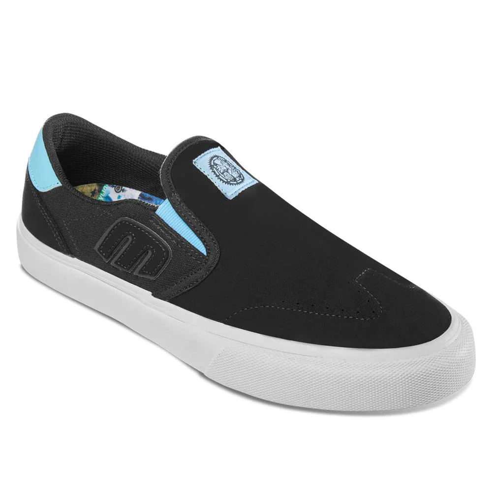 Etnies Lo-Cut Slip x Dig - Black/Blue - Image 2
