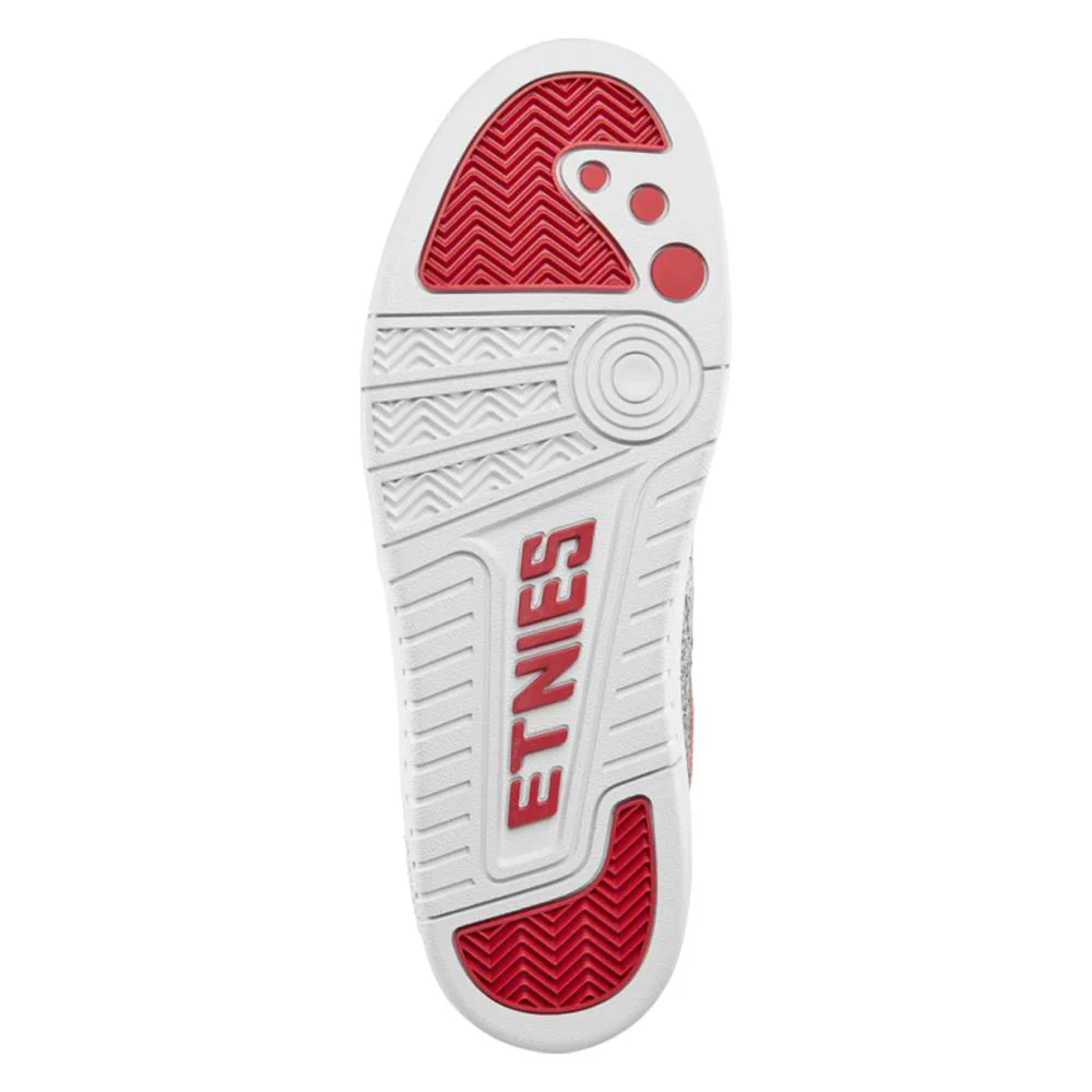 Etnies Loot - Grey/Light Grey/Red - Image 3