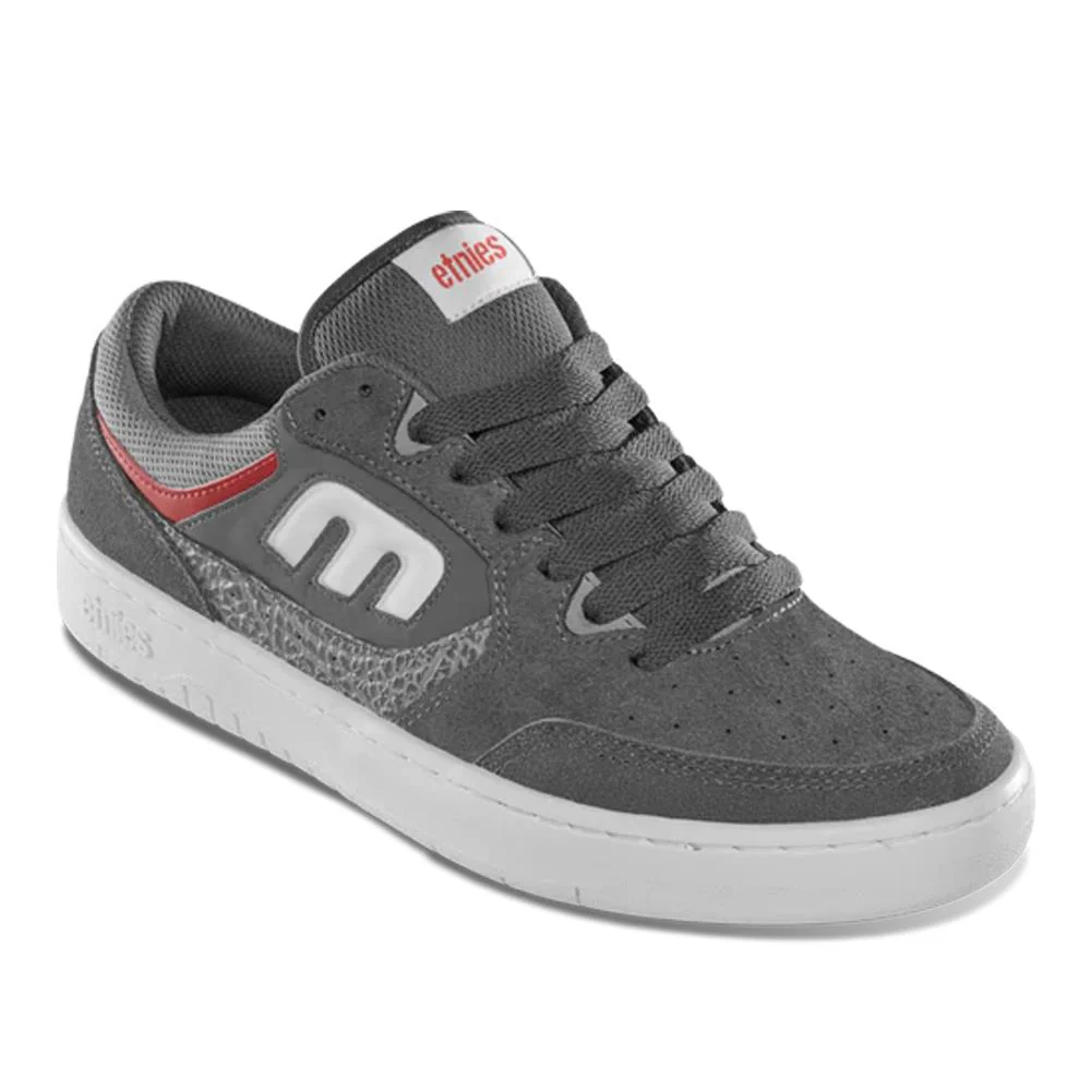 Etnies Loot - Grey/Light Grey/Red - Image 4