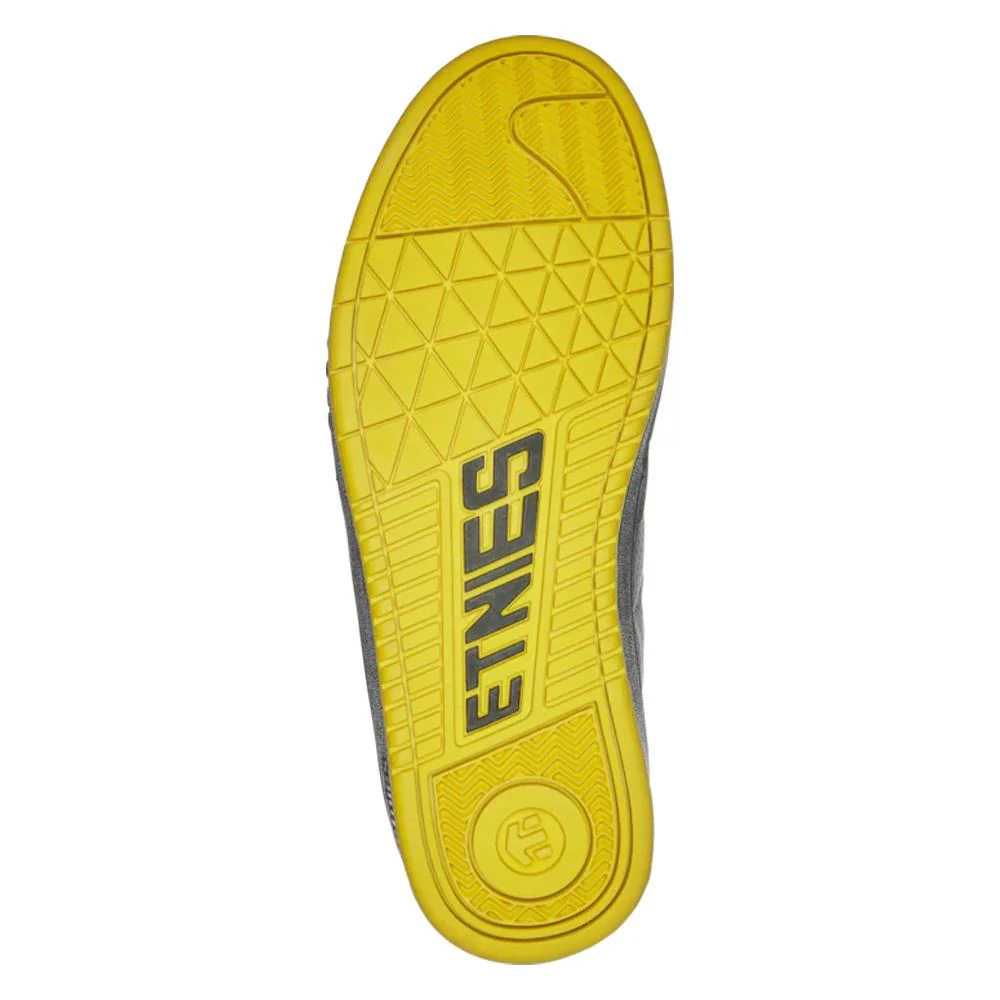 Etnies Snake - Grey/Grey/Yellow - Image 3