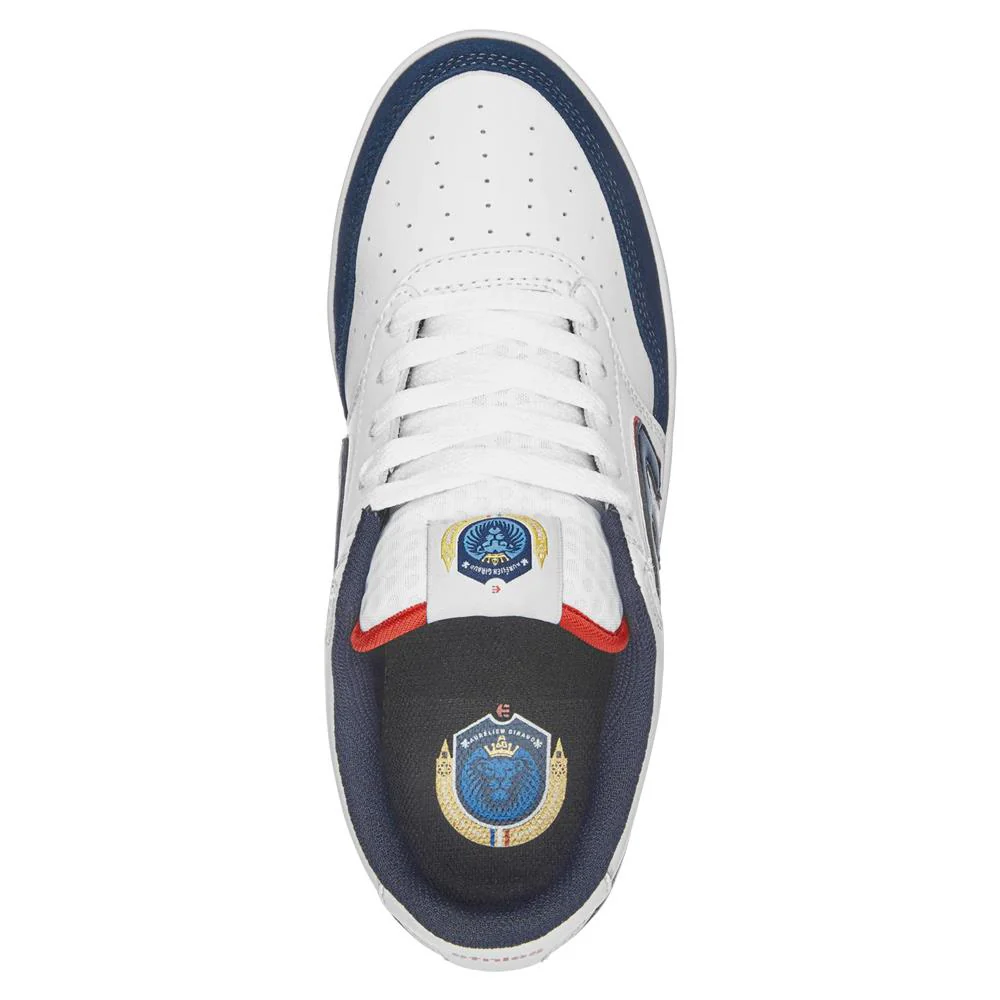 Etnies The Aurelien Michelin - White/Navy/Red - Image 2