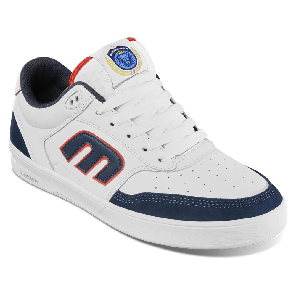 Etnies The Aurelien Michelin - White/Navy/Red - Image 4