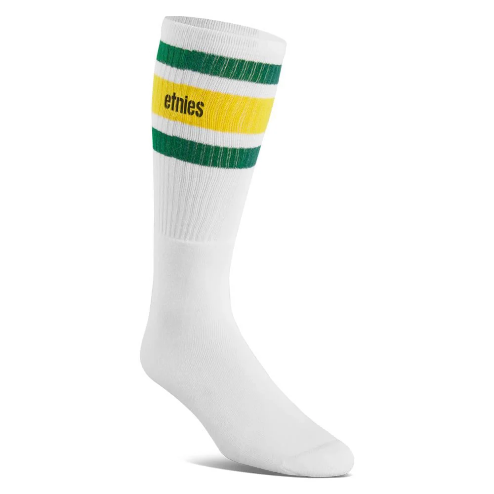 Etnies Tube Sock 3-Pack - White/Multi - Image 2