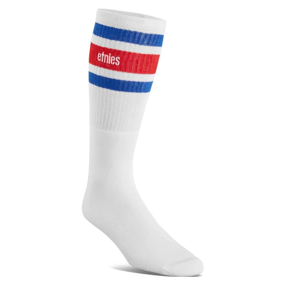 Etnies Tube Sock 3-Pack - White/Multi - Image 3