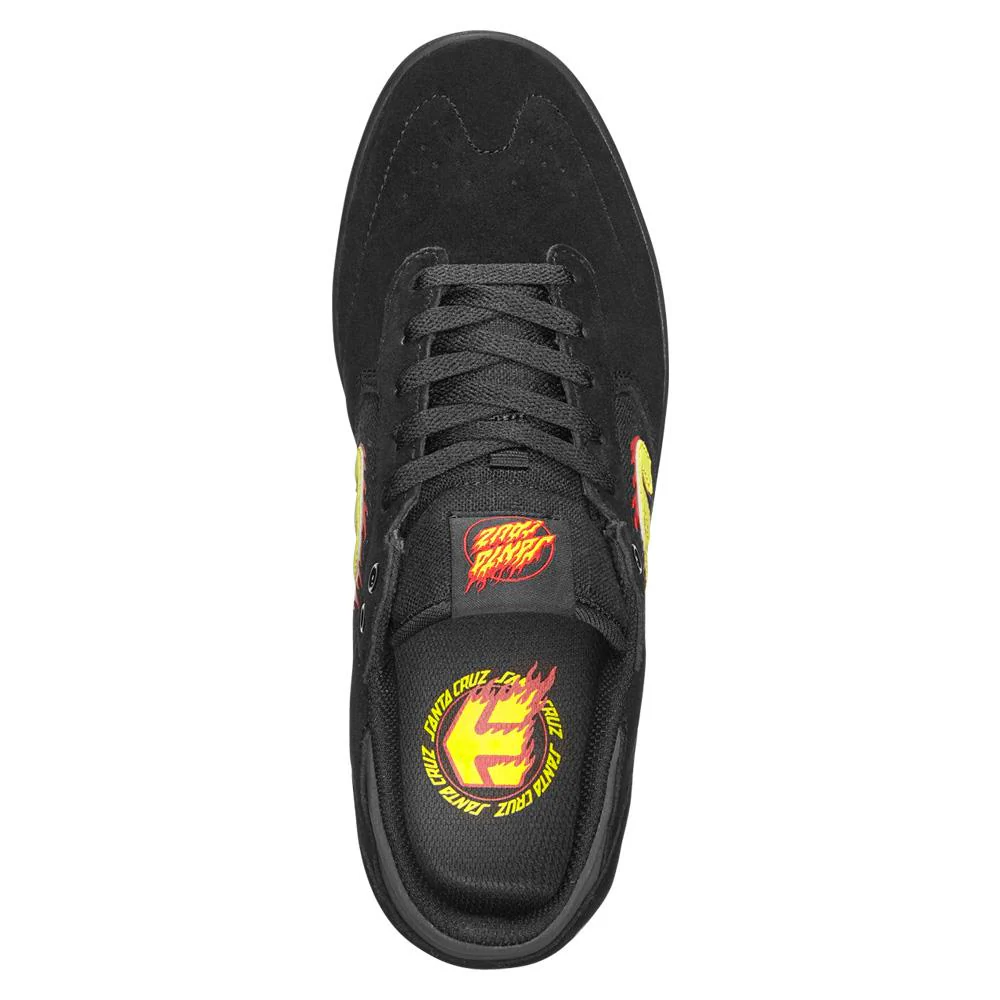 Etnies Windrow x Santa Cruz - Black/Red/Black - Image 2