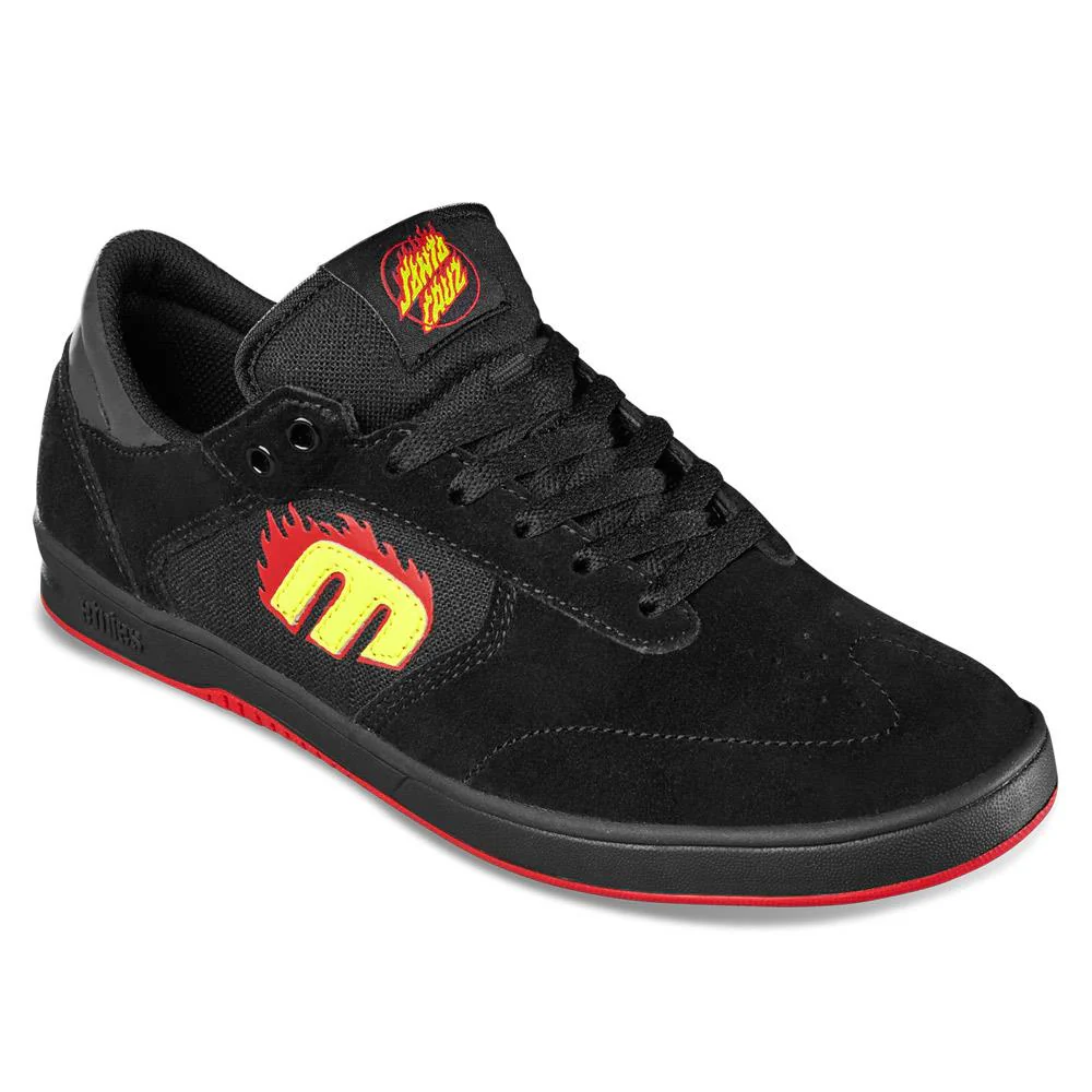 Etnies Windrow x Santa Cruz - Black/Red/Black - Image 3