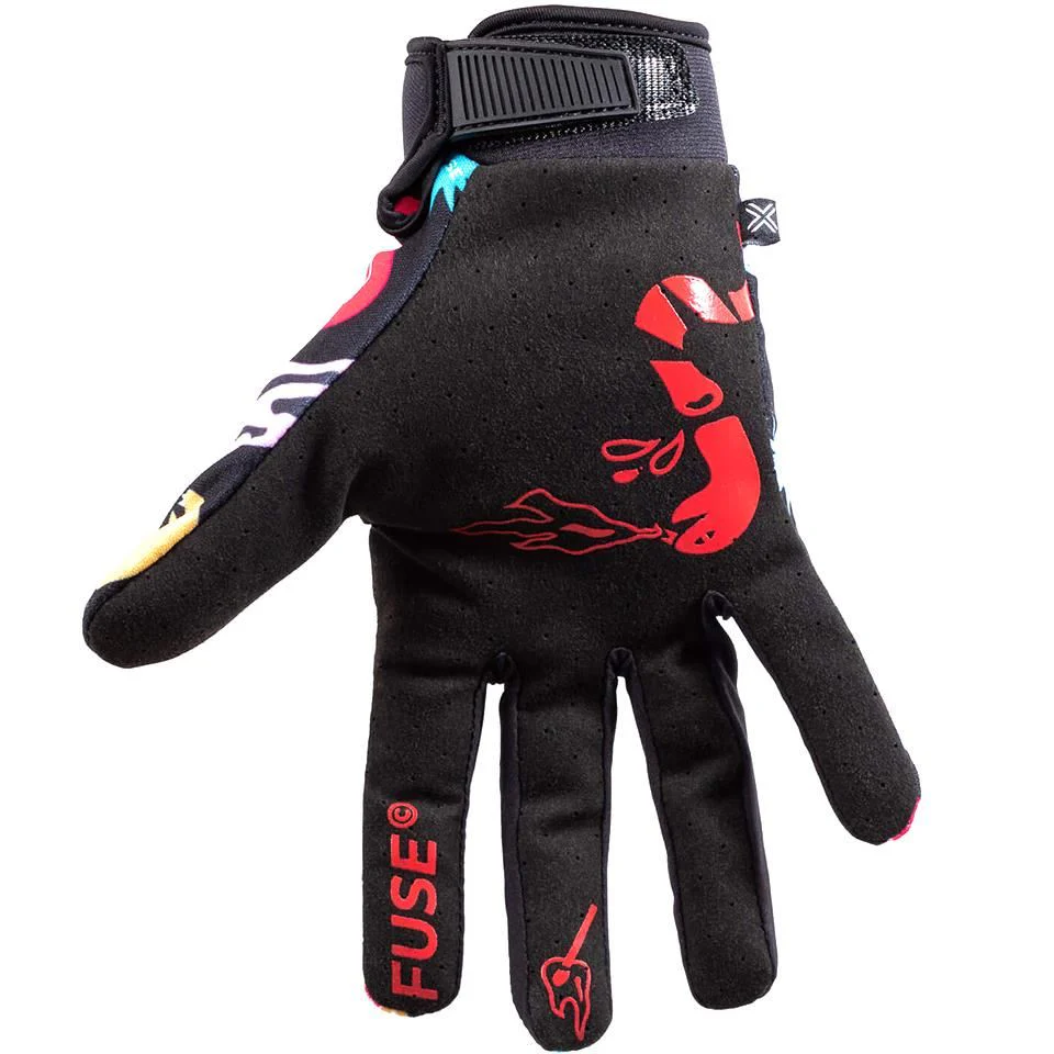 Fuse Chroma Crazy Snake Gloves - Black - Image 2