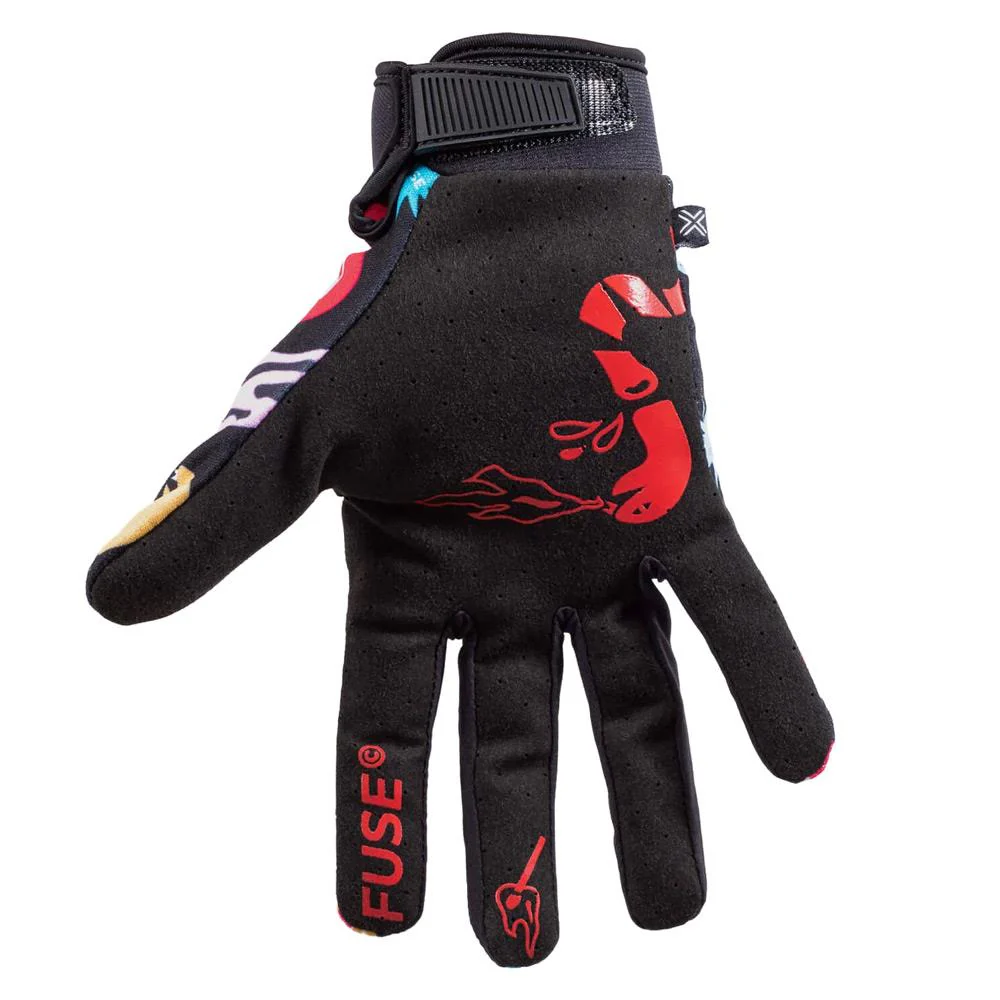 Fuse Chroma Youth Crazy Snake Gloves - Black - Image 2