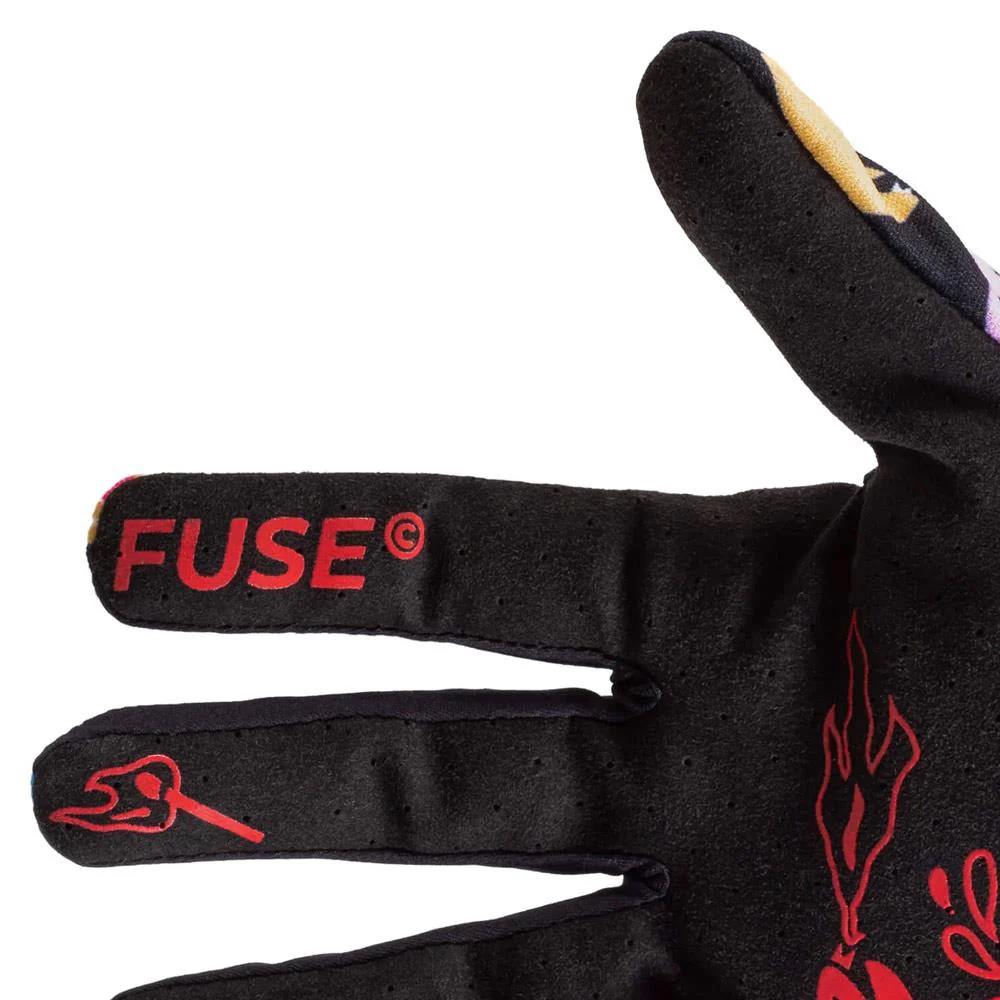 Fuse Chroma Youth Crazy Snake Gloves - Black - Image 3