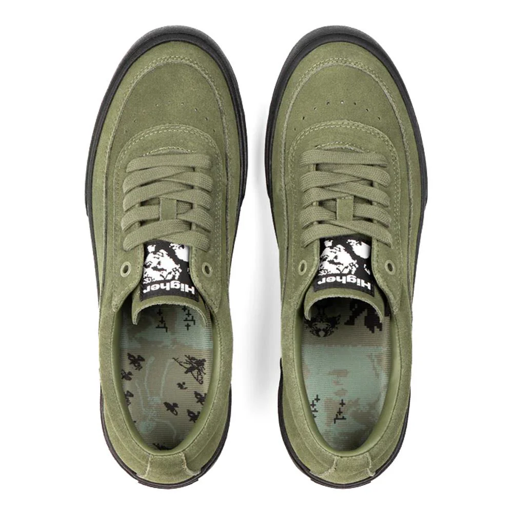 Higher Crypt Suede - Green/Black - Image 4