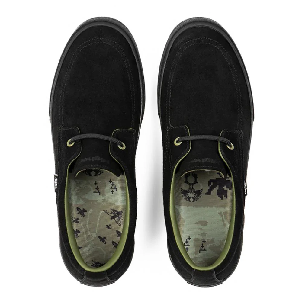 Higher Salem Suede Slip-On - Black/Black/Black - Image 2