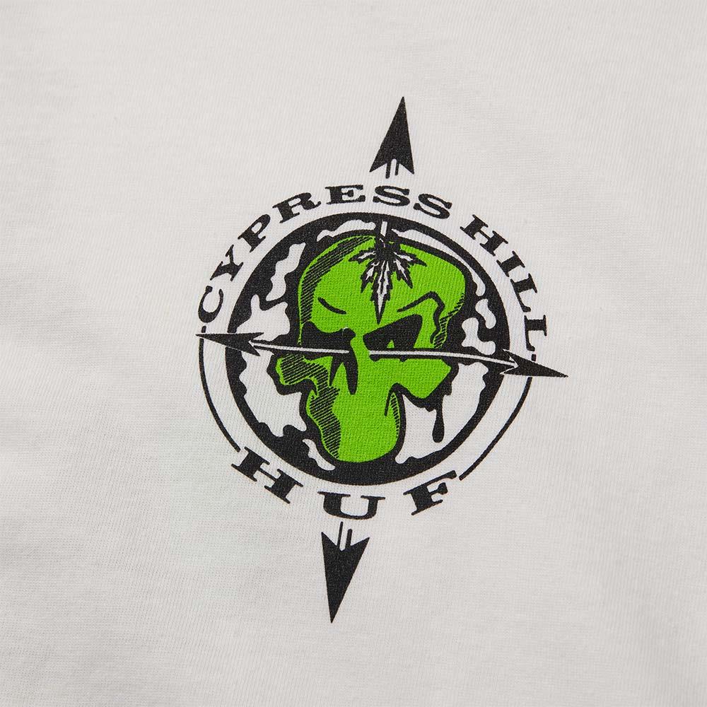 HUF x Cypress Hill Cypress Triangle T-shirt - White - Image 3